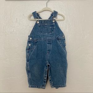 Baby GAP Denim Carpenter Overalls EUC